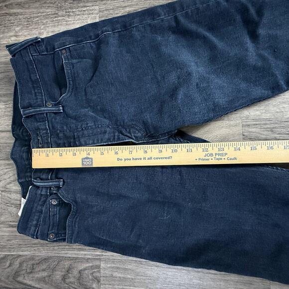 Levi’s 513 Slim Straight Jeans W33 L32 Dark Wash Denim USA Made 08513-0706 - Picture 7 of 8